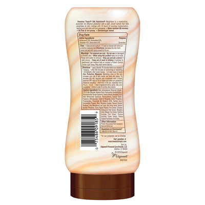 Hawaiian Tropic SPF 30 Broad Spectrum Sunscreen, Silk Hydration Weightless Moisturizing Sunscreen Lotion, 6 Fl Oz, Twin Pack