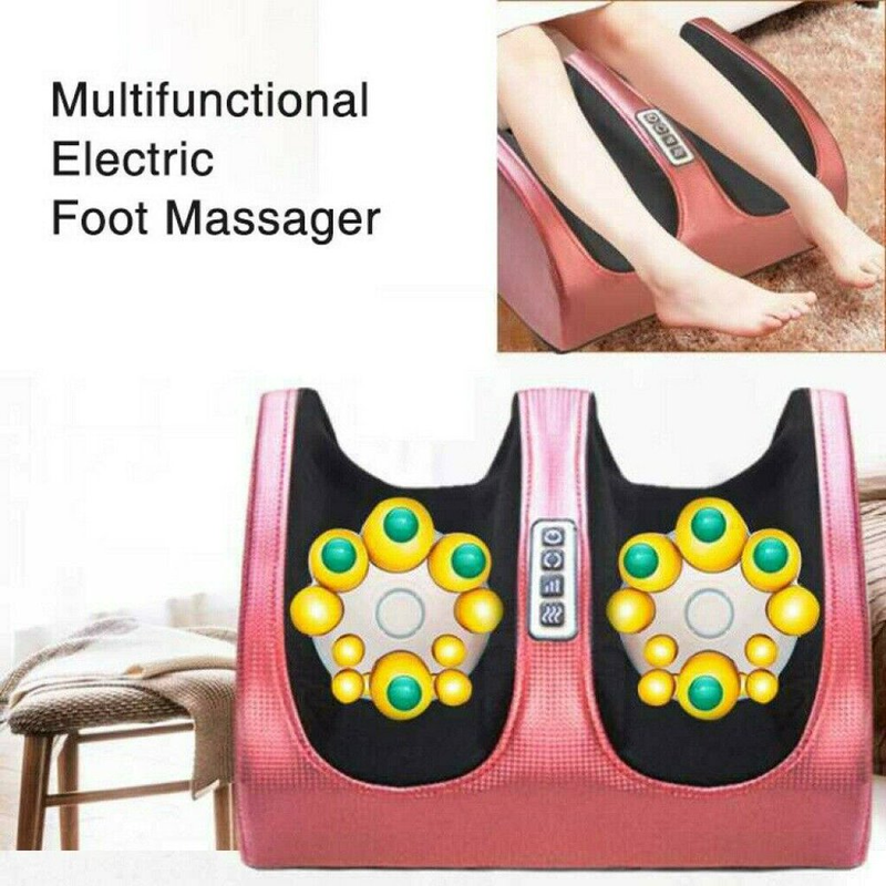 Electric Foot Massager, Deep Kneading Rolling Massage Therapy