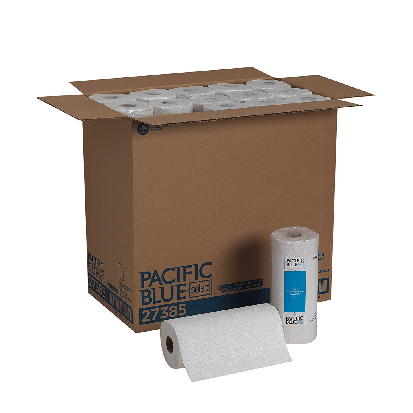 30 Paper Towel Rolls - Pacific Blue Select 2-Ply Perforated Paper Towel Rolls