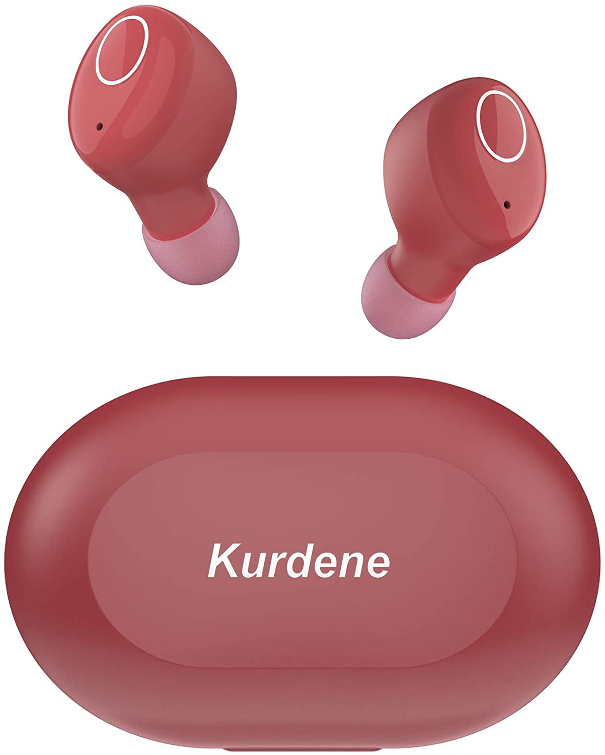 Wireless Earbuds,Bluetooth Earbuds with Charging Case Bass Sounds IPX8 Waterproof Sports Headphones with Mic Touch Control 24H Playtime