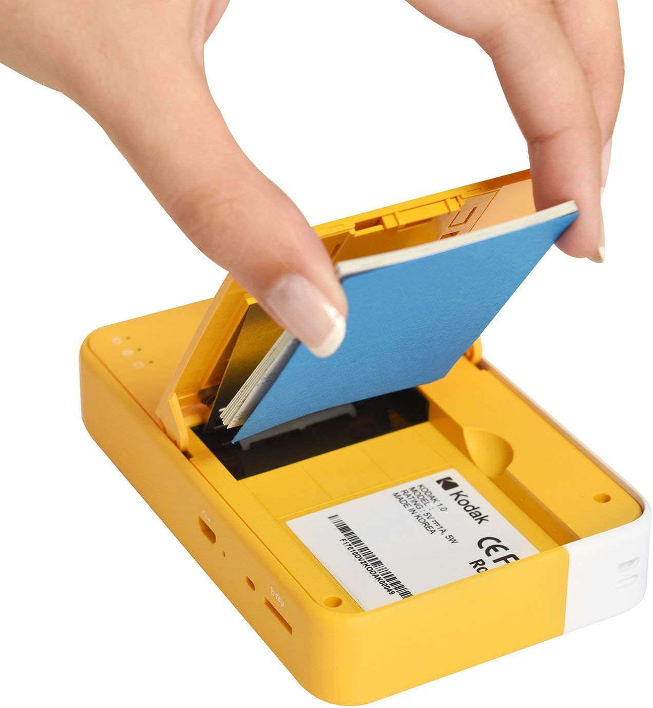 Kodak 2"x3" Premium Zink Photo Paper (20 Sheets) Compatible with Kodak Smile, Kodak Step, PRINTOMATIC
