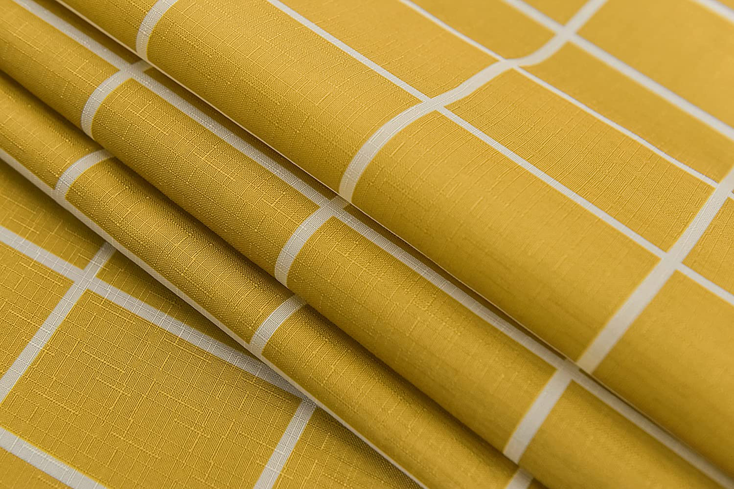 Textured Fabric Shower Curtain - Machine Washable