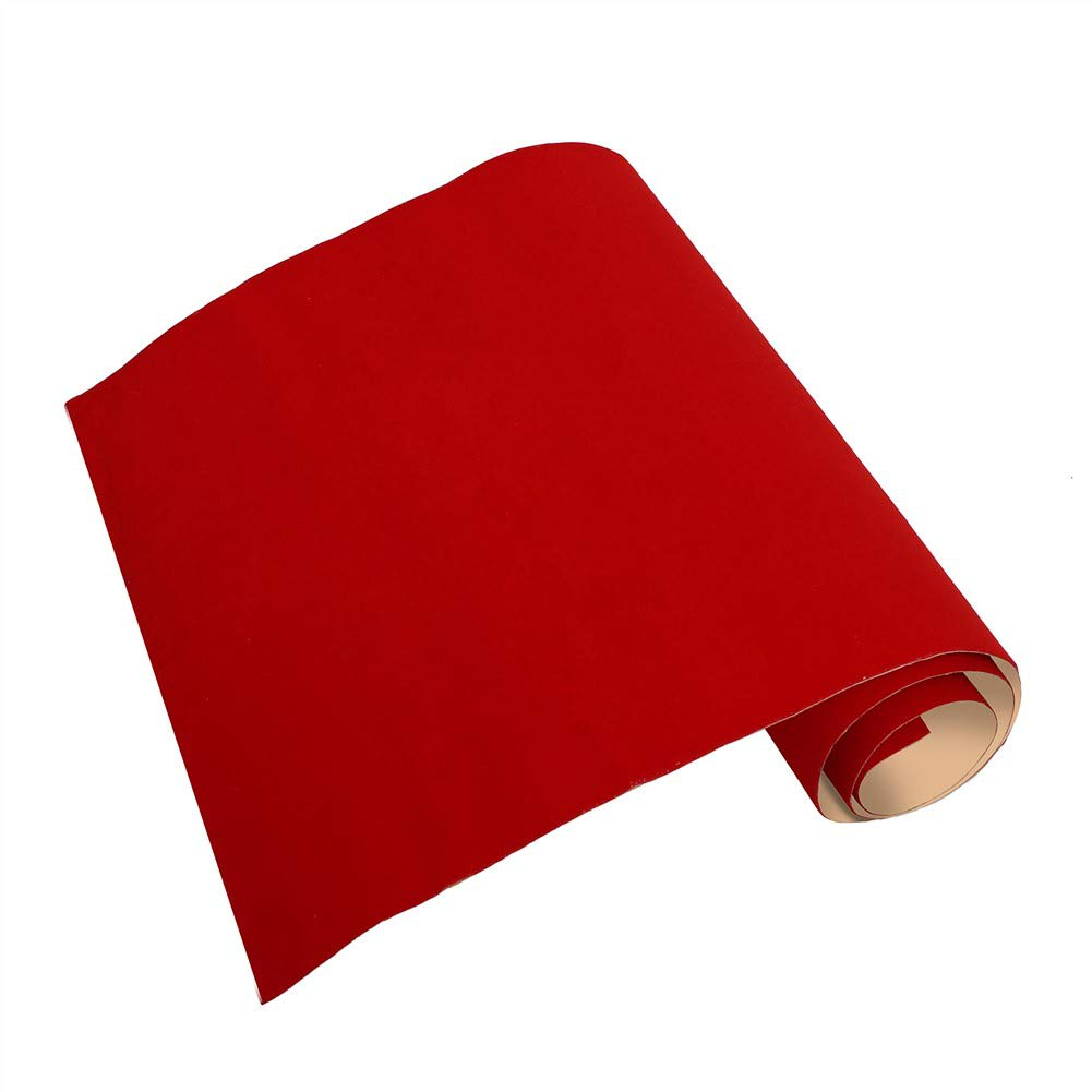 Self Adhesive Velvet Fabric Flocking Liner, Felt Fabric Adhesive Sheets for Art & Crafts, Jewelry Box Liner, Soft Velvet Liner for Drawer