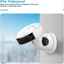 2MP HD Home Outdoor Security Surveillance CCTV Digital Zoom IP66 Waterproof Wireless Wifi Battery Powered Camera