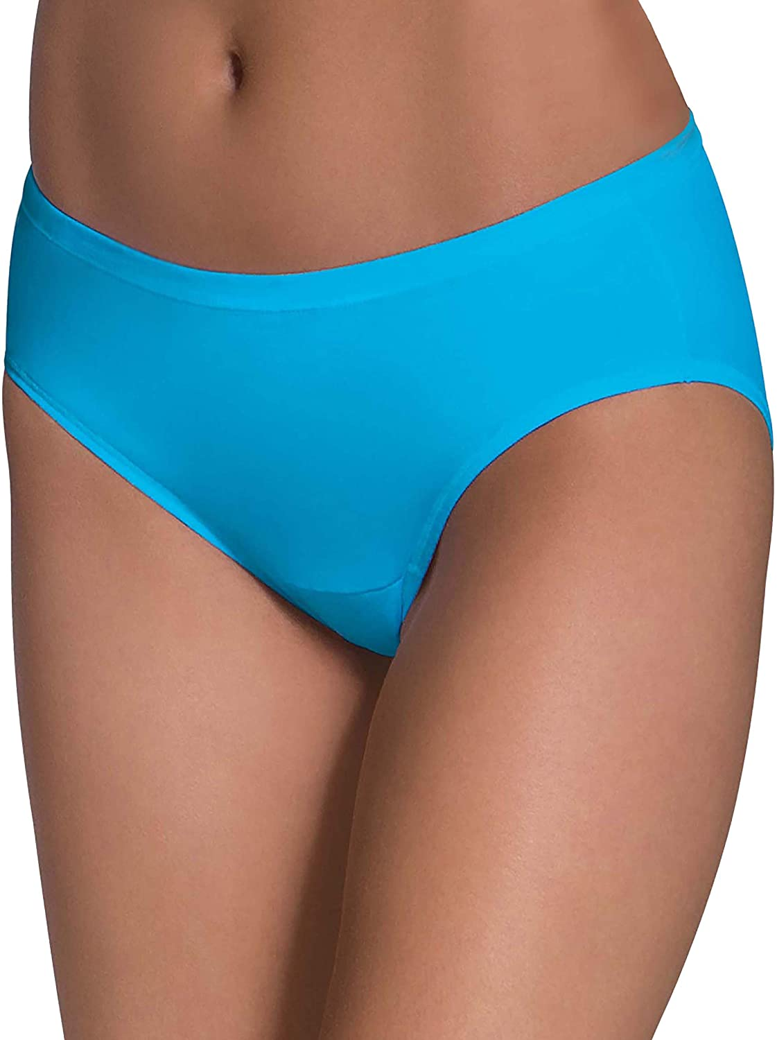 Fruit of the Loom Women'S 6 Pack Hipster Covered Waistband