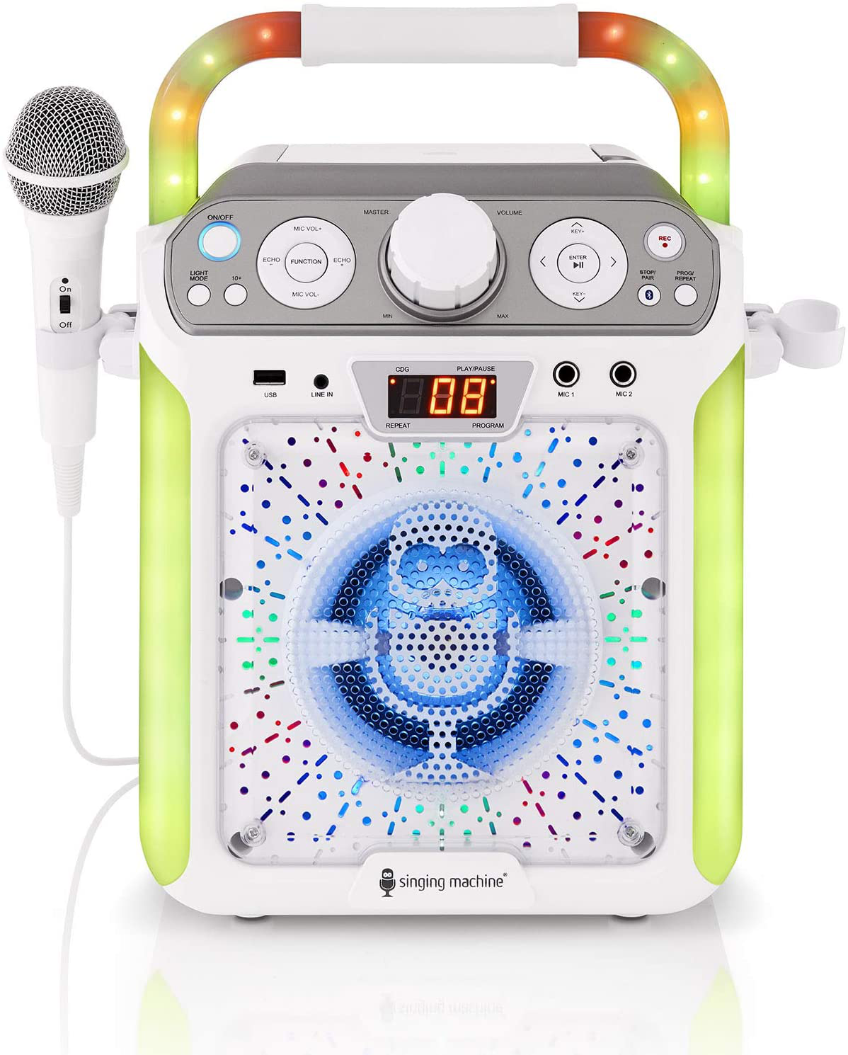Singing Machine Karaoke System-Portable, Black (SML652BK)