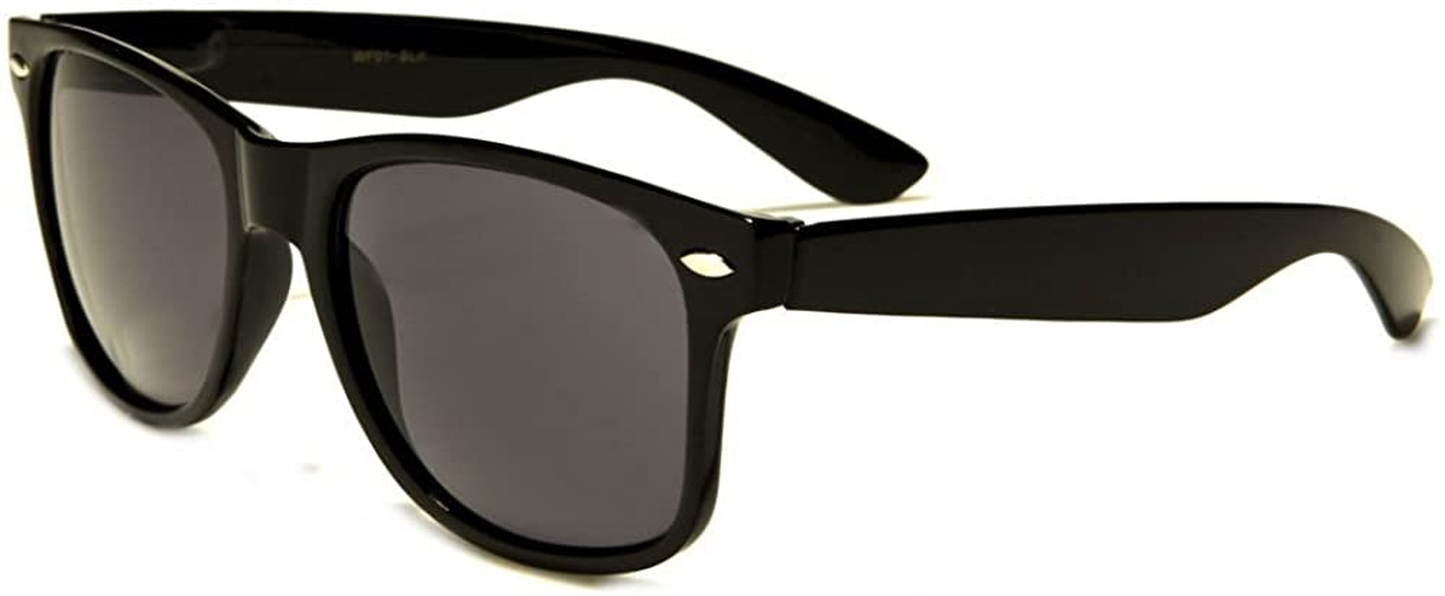 Webdeals Retro - Classic 80S Style Sunglasses Vintage Rectangle