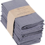 Ruvanti Kitchen Cloth Napkins 12 Pack 18X18 Inch Dinner Napkins Soft & Comfortable Reusable Napkins -Durable Linen Napkins -Perfect Table Napkins / Navy Blue Napkins for Holiday Parties,Weddings &More