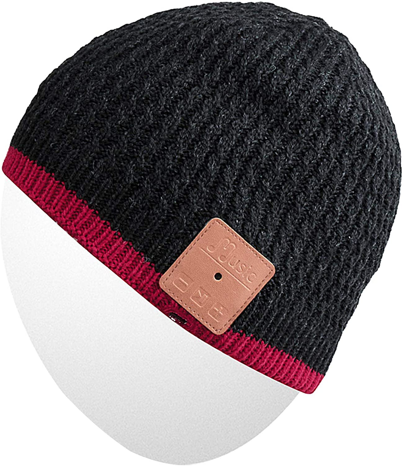 Rotibox Bluetooth Beanie Hat Wireless Headphone for Outdoor Sports Xmas Gifts