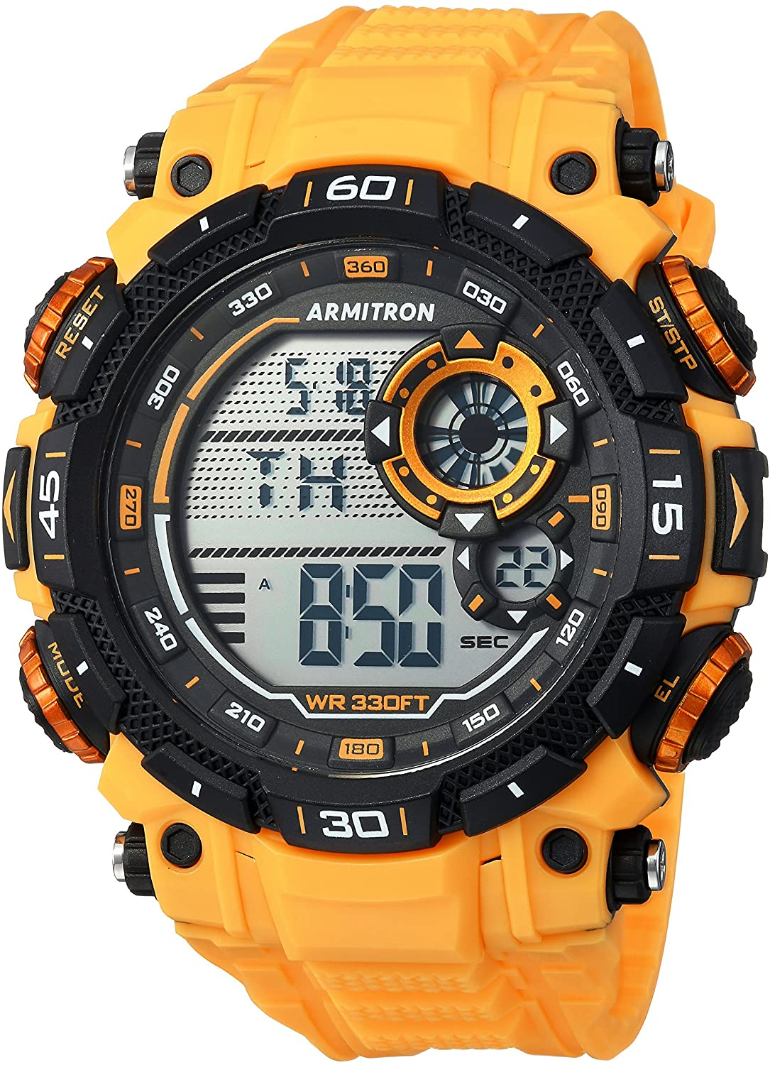 Armi-tron Sport Men's Digital Chronograph Resin Strap Watch