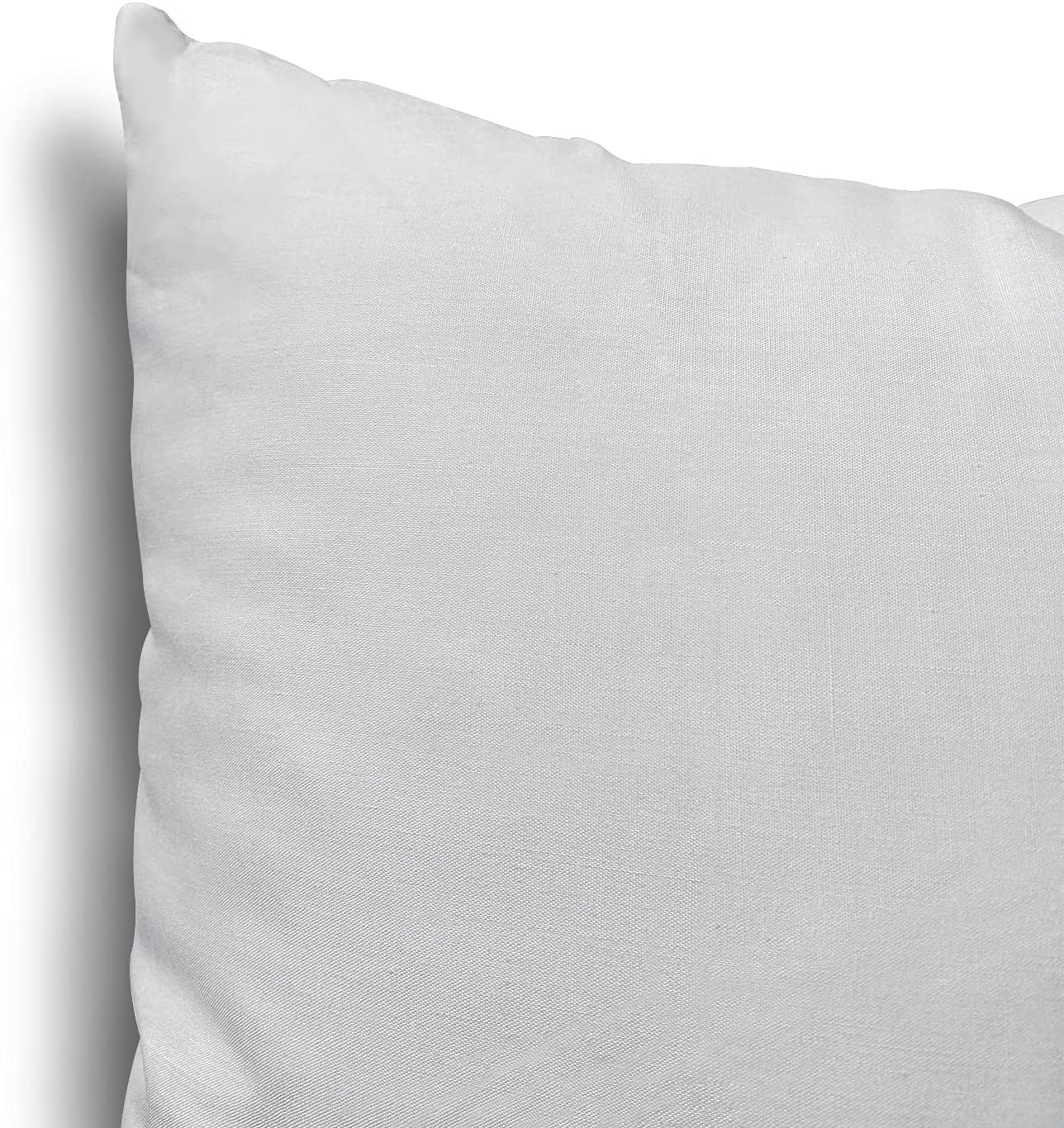 EDOW Throw Pillow Inserts, Set of 2 Lightweight Down Alternative Polyester Pillow, Couch Cushion, Sham Stuffer, Machine Washable