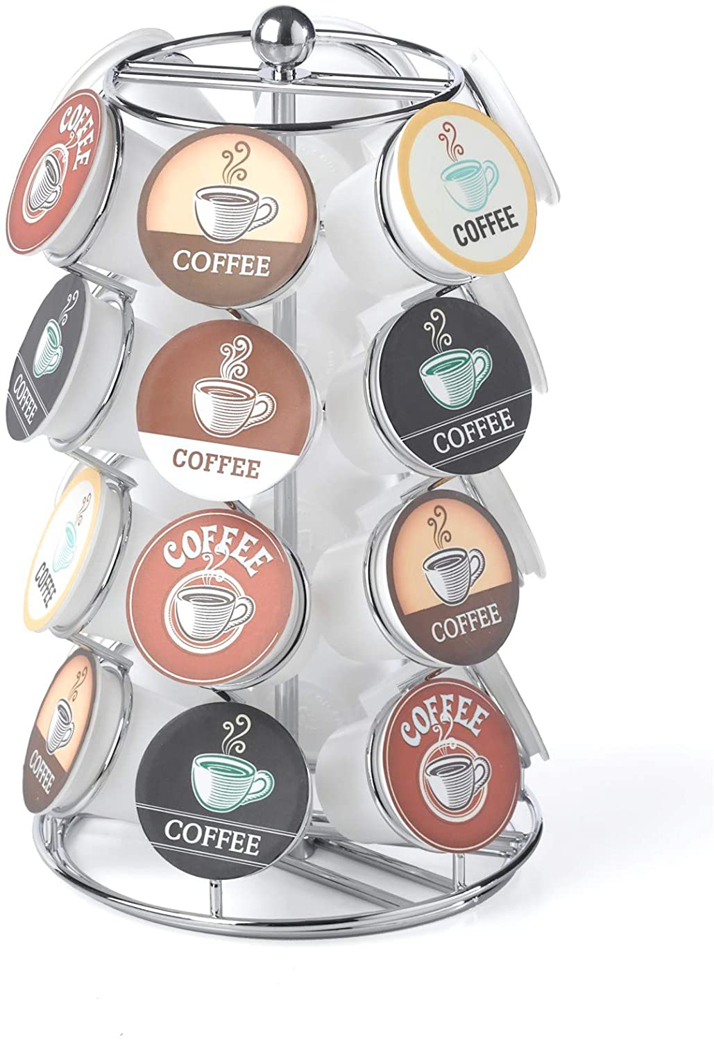 K-Cup Carousel - Holds 35 K-Cups in Black