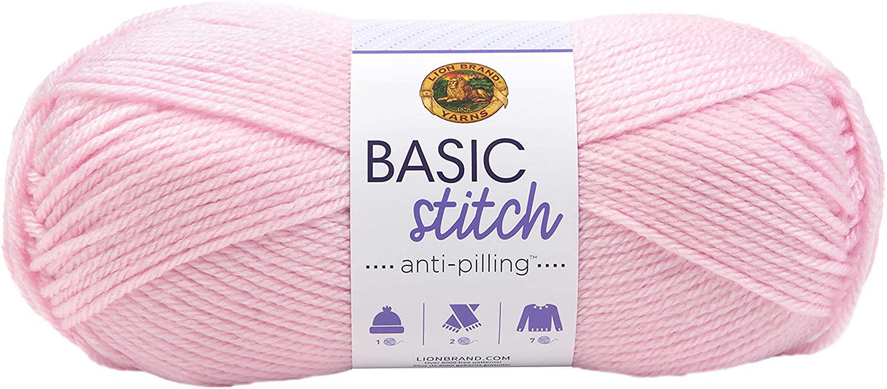 LION BRAND YARN COMPANY YARN BASIC STITCH AN FROST
