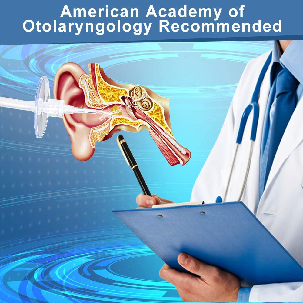 MIGLEO Ear Wash Basin, Wax Removal Basin Compatible with All Types of Ear Wash Systems