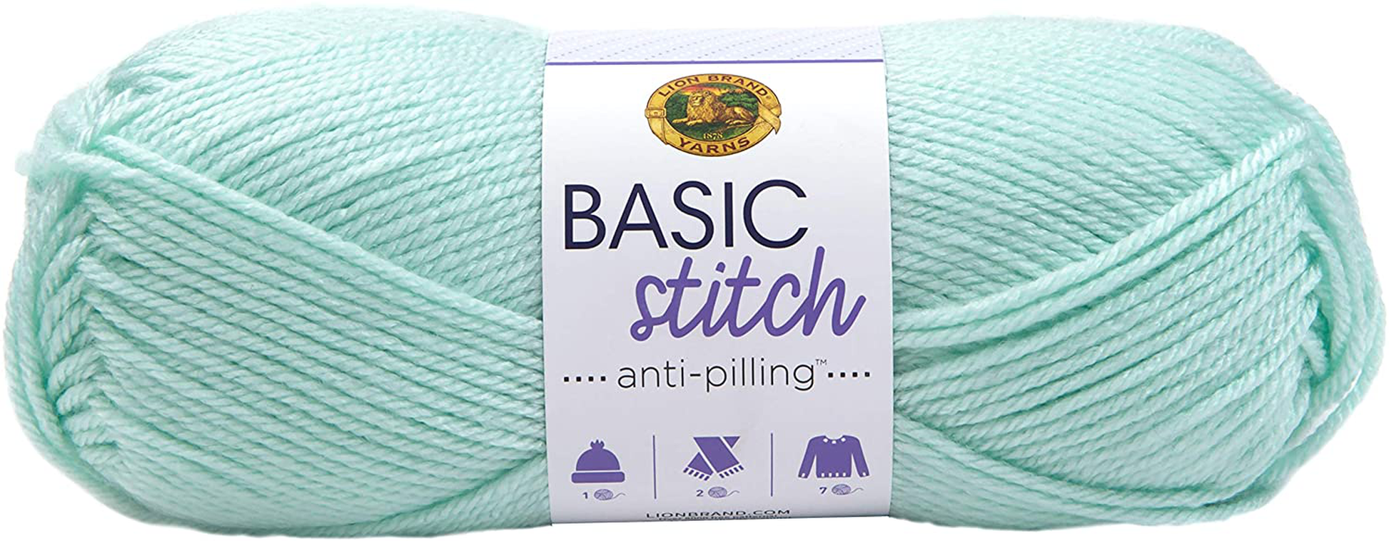 LION BRAND YARN COMPANY YARN BASIC STITCH AN FROST