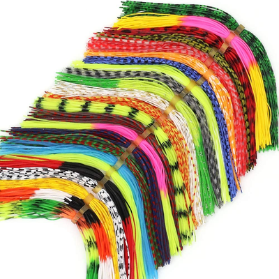 Fly-Tying-Materials-Rubber-Legs-Silicone-Rubber-Skirt 12-24 Colors Fly Tying Supplies