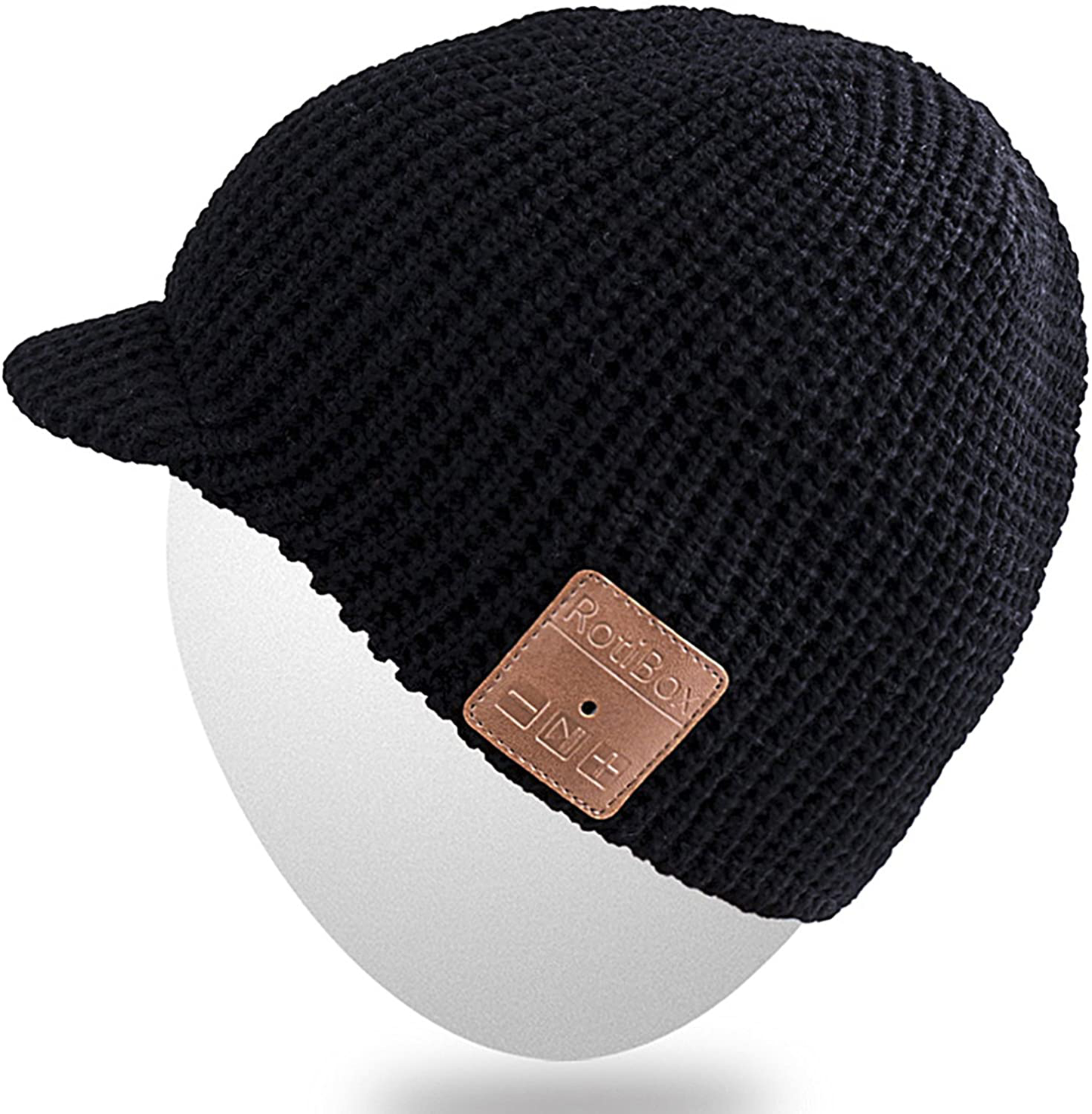 Rotibox Bluetooth Beanie Hat Wireless Headphone for Outdoor Sports Xmas Gifts