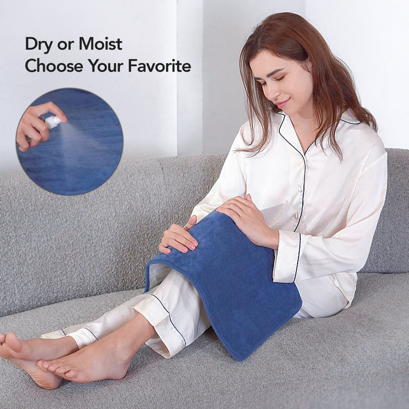 Large Heating Pad 12''X24'' with 4 Heat Settings, Auto Shut-Off