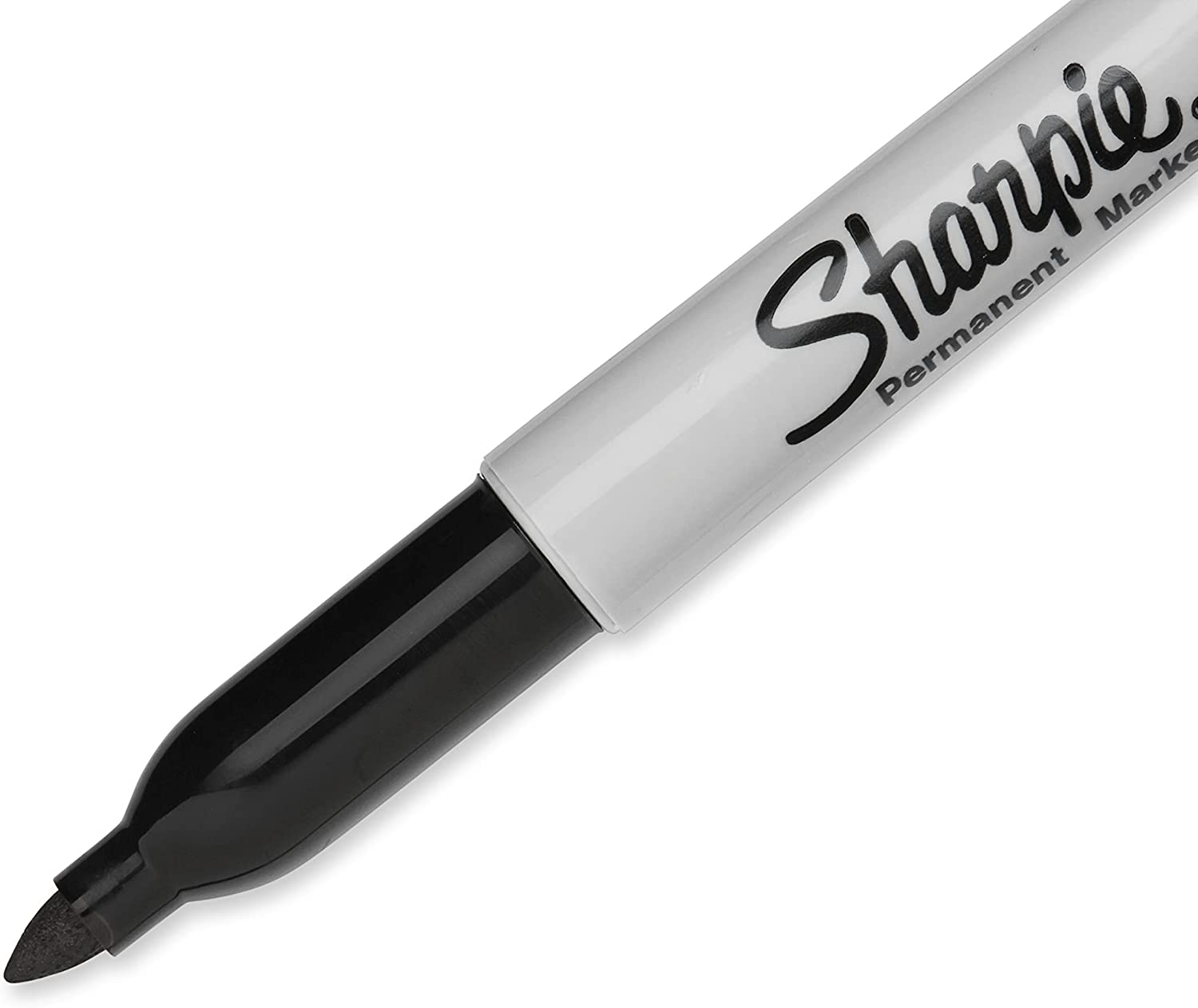 Sharpie 30162PP Permanent Markers, Fine Point, Black, 2 Count