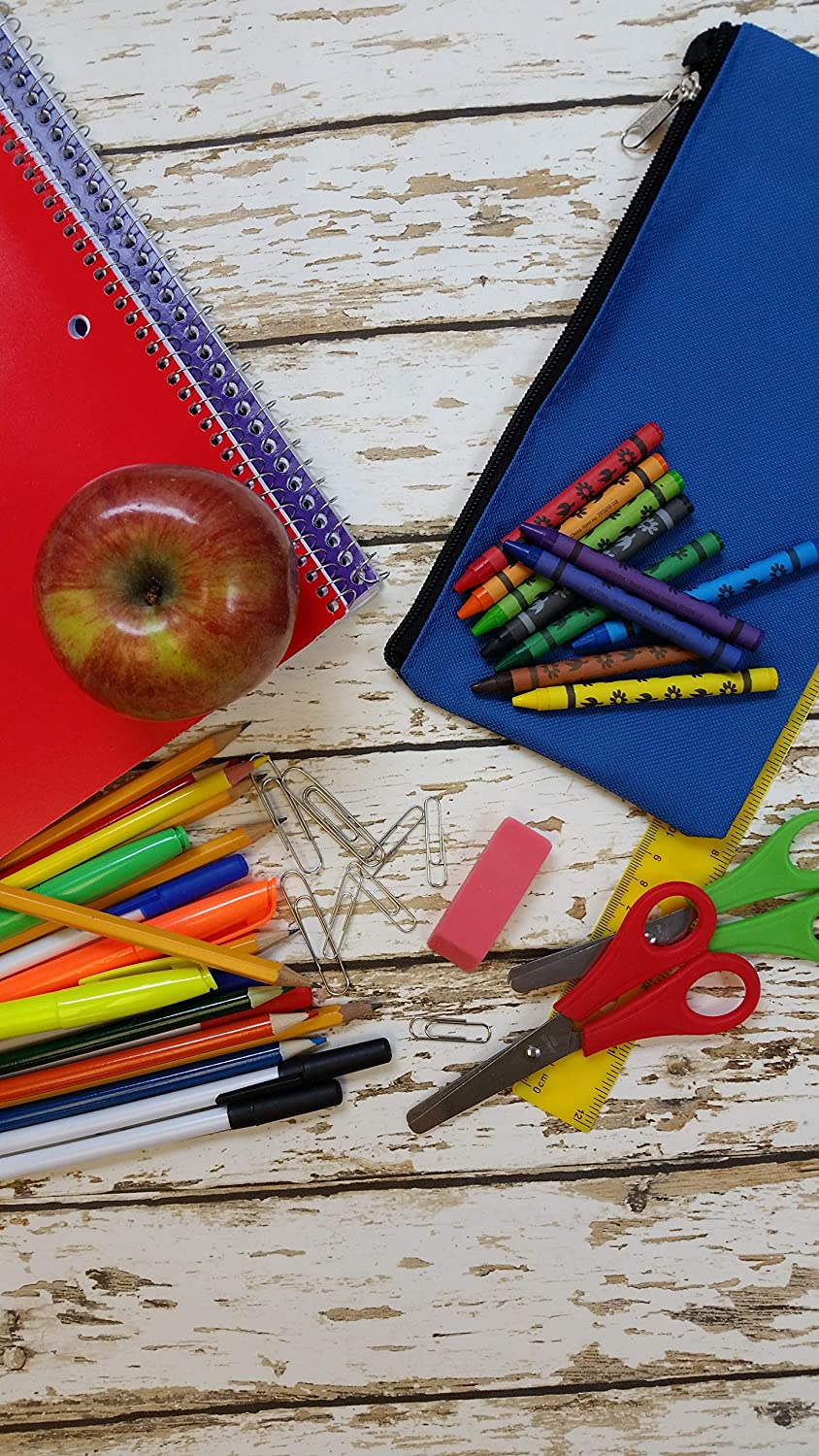30 Piece School Supplies Kit for Elementary Kids – Back to School Essentials Bundle K-12 Supply Pack for Girls & Boys