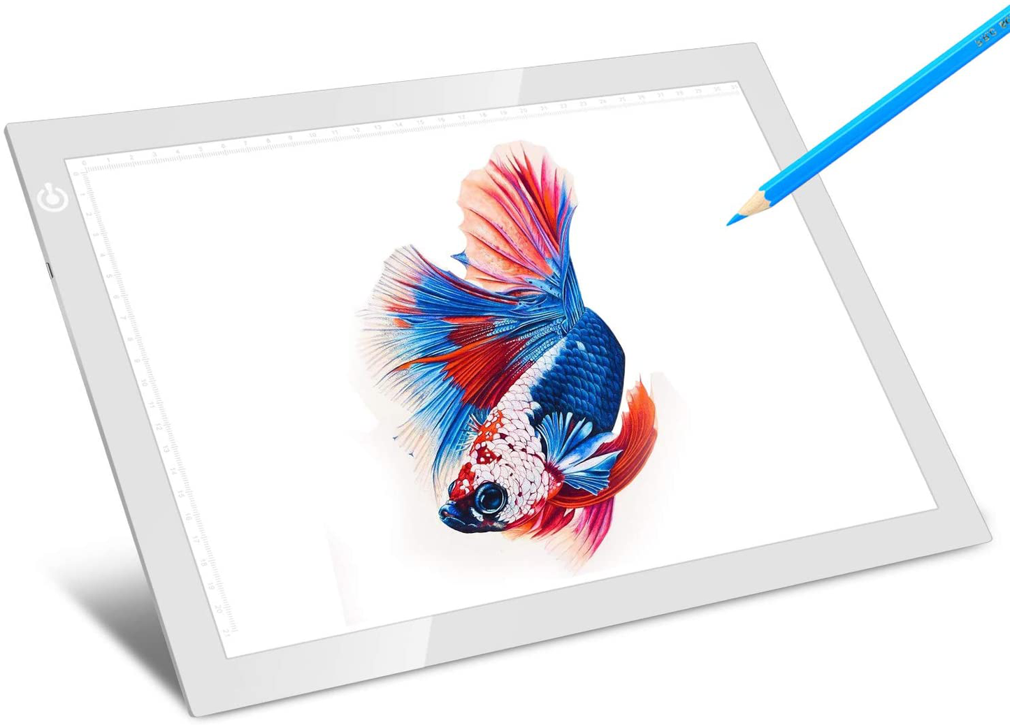 Tracing LED Copy Board Light Box, Ultra-Thin Adjustable USB Power Artcraft LED Trace Light Pad for Tattoo Drawing, Streaming, Sketching, Animation, Stenciling