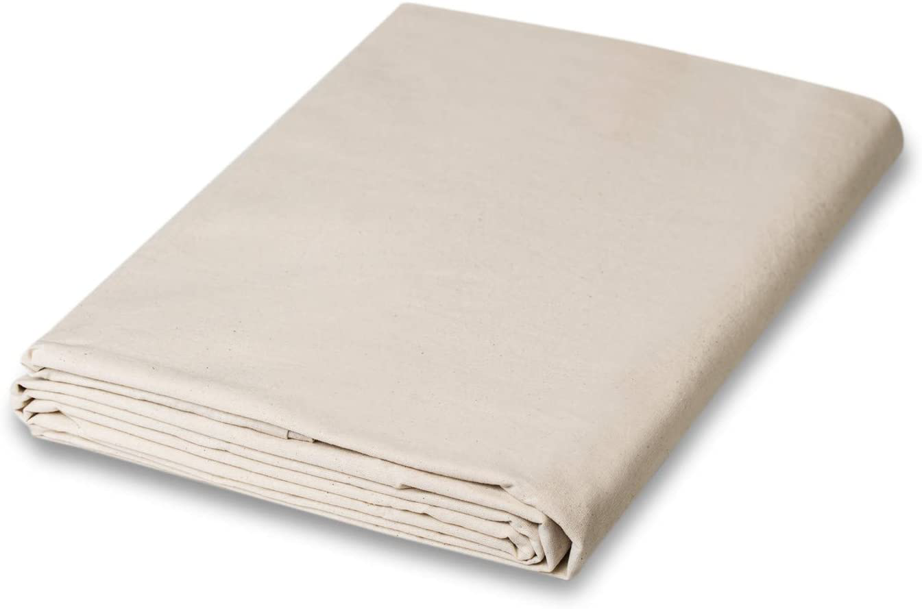 AK Trading 60" Wide Natural Muslin Fabric, 100% Cotton Fabric
