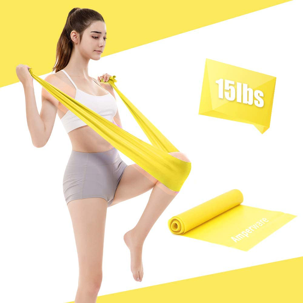 Stretching Exercise Fitness Band None Smell Elastic Bands Yoga Gym Body Exercising Straps