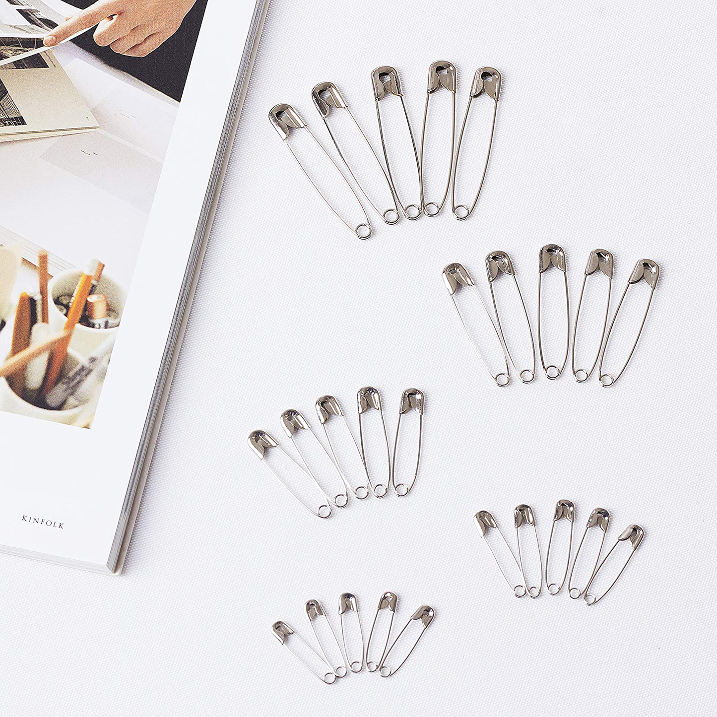 Mr. Pen- Safety Pins, Safety Pins Assorted, 300 Pack, Assorted Safety Pins, Safety Pin, Small Safety Pins, Safety Pins Bulk, Large Safety Pins, Safety Pins for Clothes