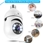 Light Bulb Security Camera, 360 Degree Pan/Tilt Panoramic IP Camera, 2.4Ghz Wifi 1080P Smart Home Surveillance Cam with Motion Detection Alarm Night Vision Two Way Talk Indoor & Outdoor 