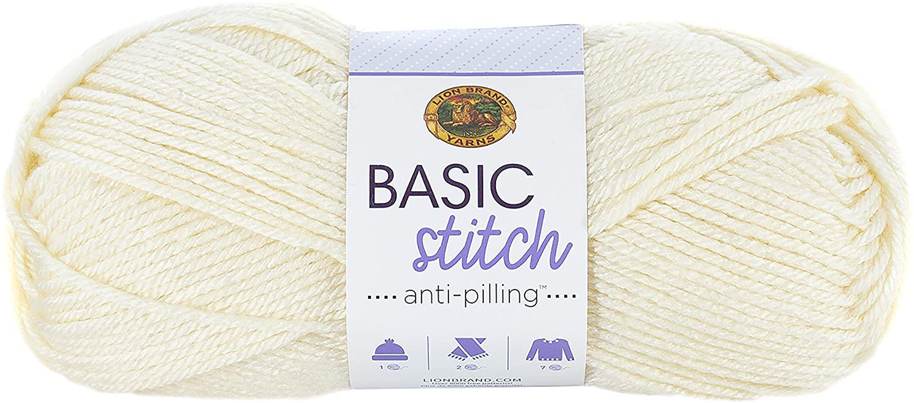 LION BRAND YARN COMPANY YARN BASIC STITCH AN FROST