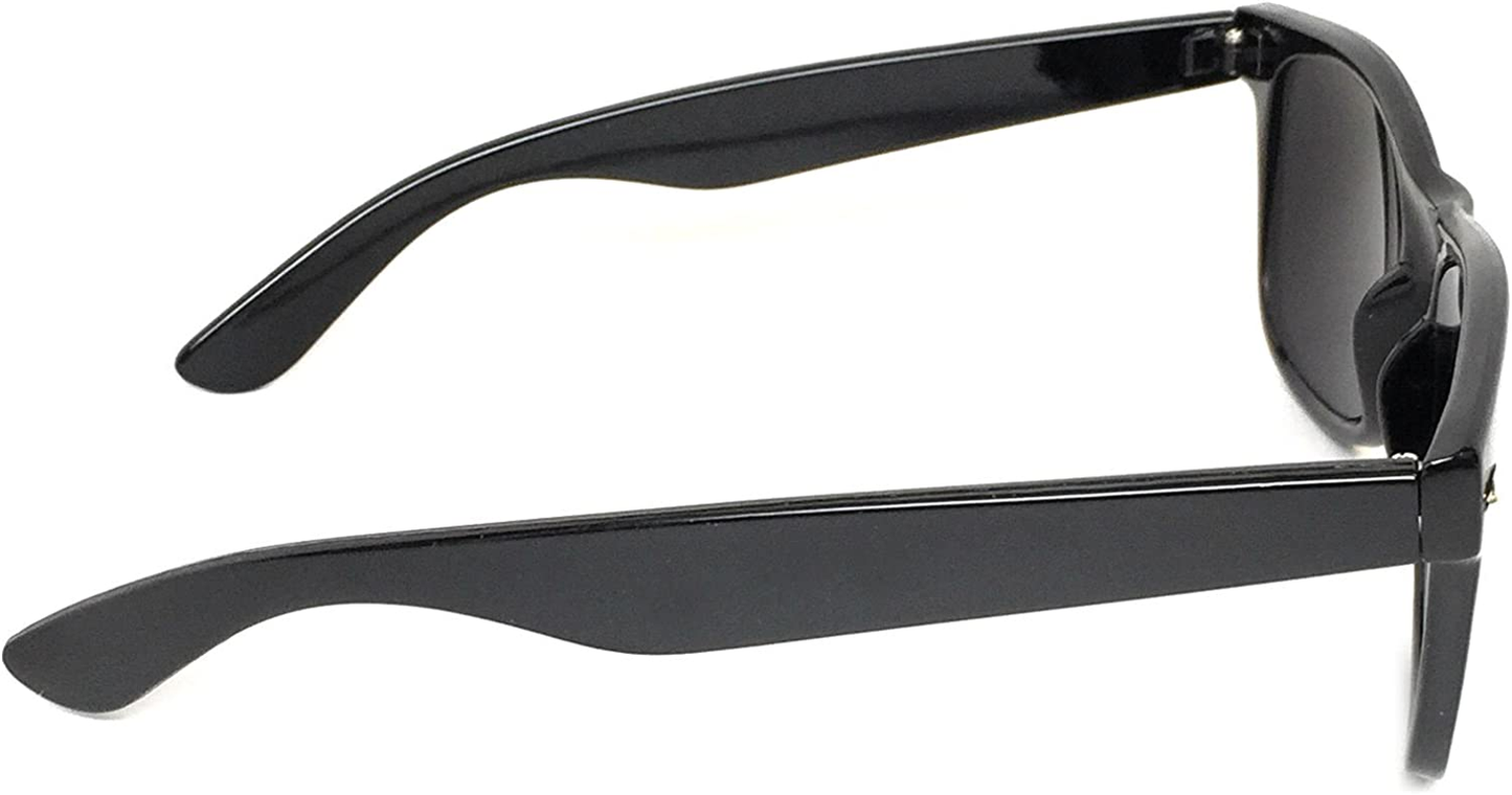 Webdeals Retro - Classic 80S Style Sunglasses Vintage Rectangle