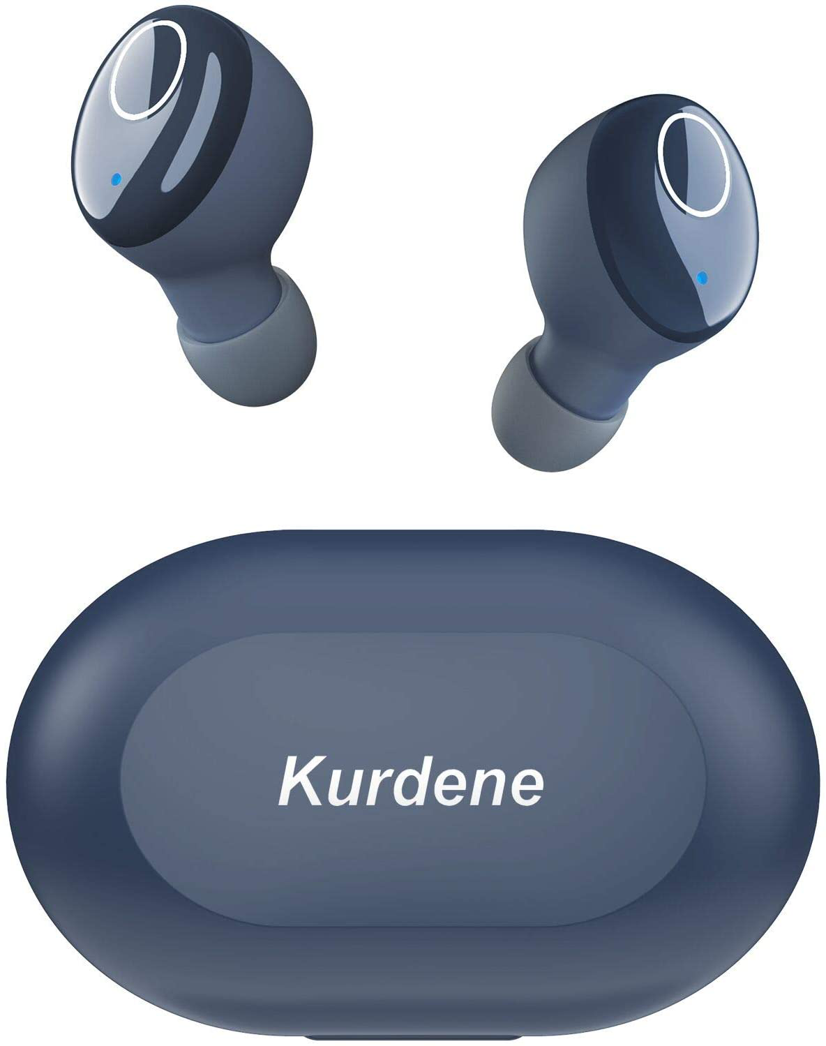 Wireless Earbuds,Bluetooth Earbuds with Charging Case Bass Sounds IPX8 Waterproof Sports Headphones with Mic Touch Control 24H Playtime