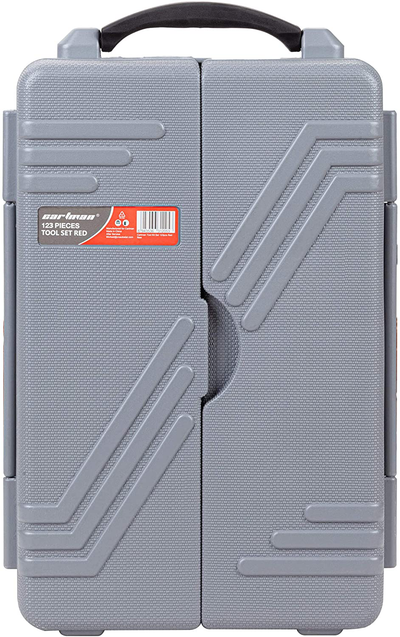 Cartman Tool Set Ratchet Wrench with Sockets Kit Set in Storage Case