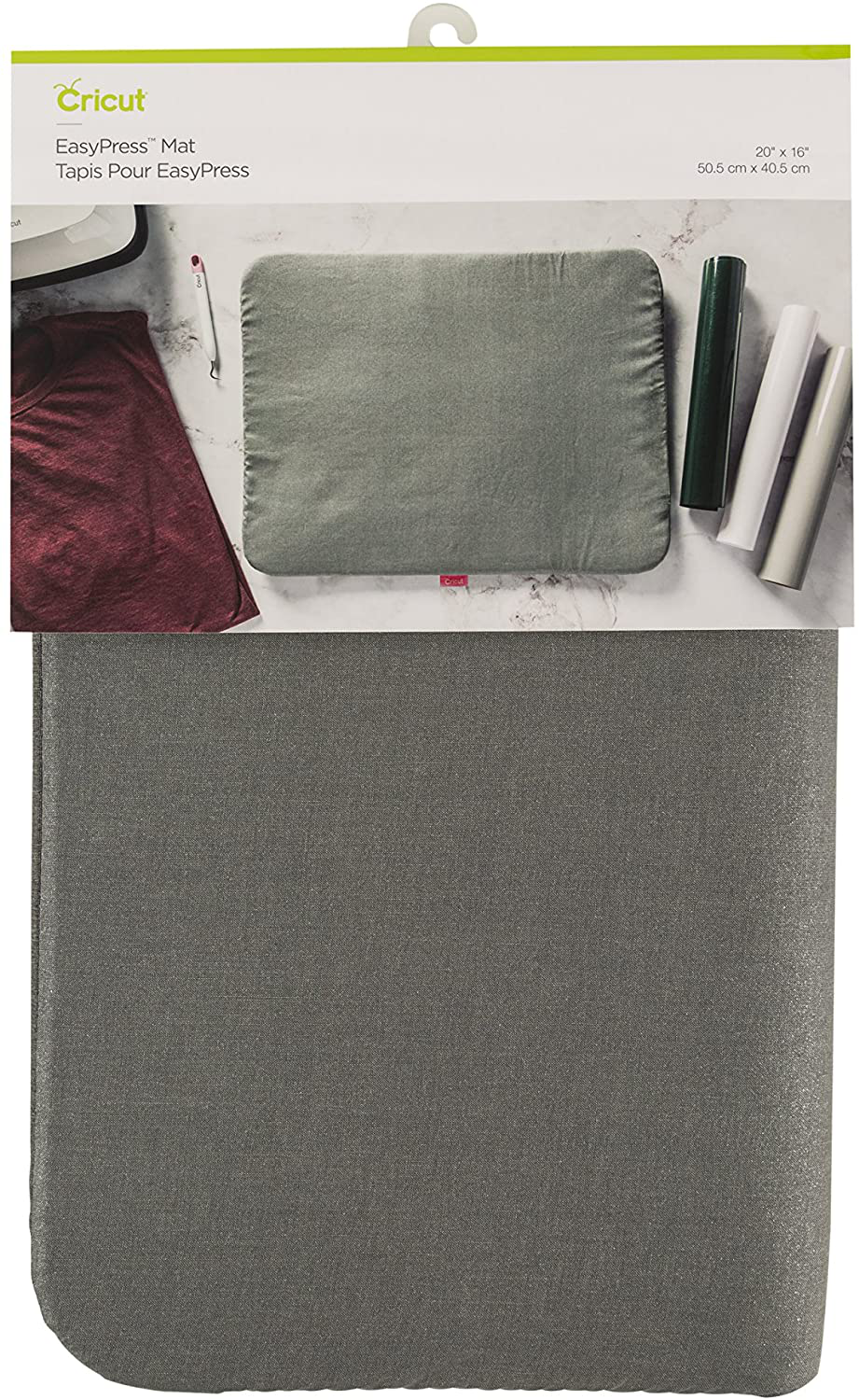 Cricut EasyPress Mat, Protective Heat-Resistant Mat for Heat Press Machines and HTV and Iron On Projects