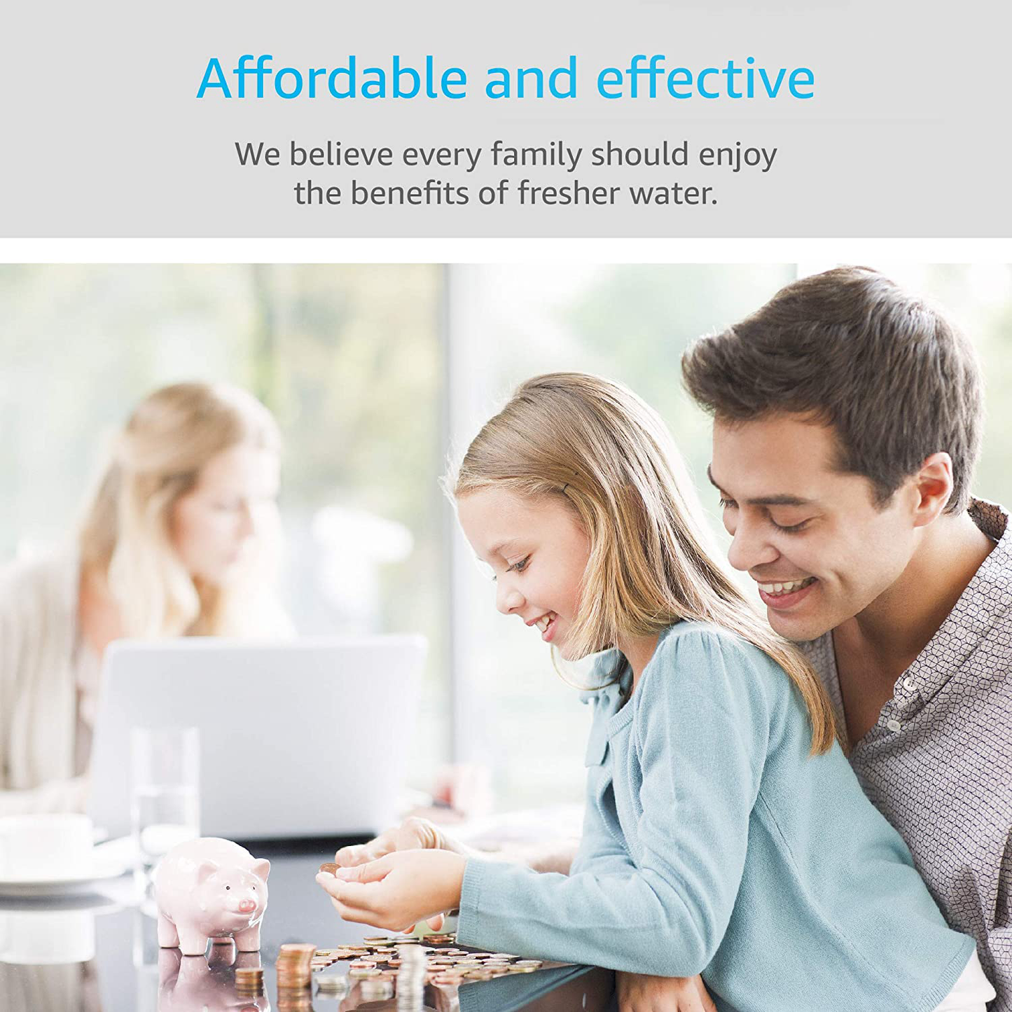 AQUA CREST ZR-017 6-Stage Replacement Water Filters, Compatible with ZeroWater ZR-017 Pitchers and Dispensers (Pack of 2)