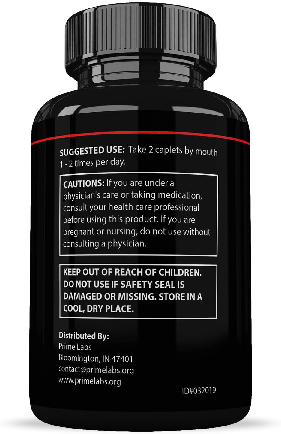 Prime Labs - Men's Test Booster - Natural Stamina, Endurance and Strength Booster - 60 Caplets
