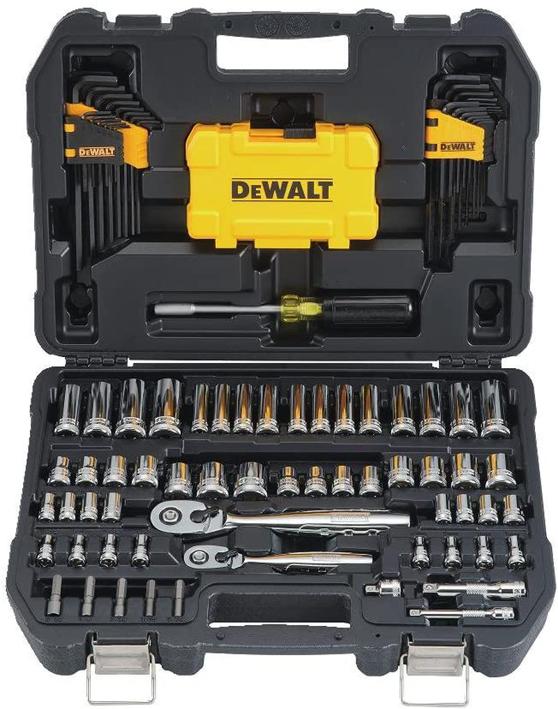 DEWALT Mechanics Tools Kit and Socket Set, 108-Piece (DWMT73801)