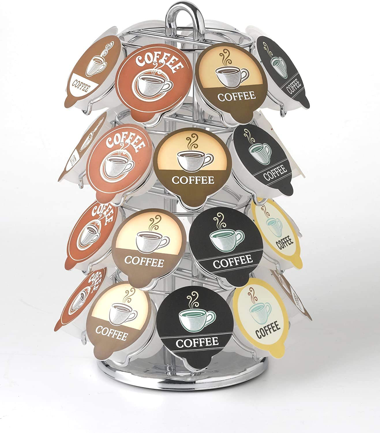 K-Cup Carousel - Holds 35 K-Cups in Black