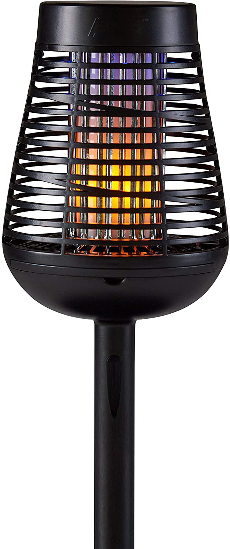 PIC Portable Solar Insect Killer Torch (FLPT), Bug Zapper and Flame Accent Light, Kills Bugs on Contact