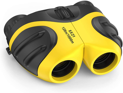 LET'S GO! Binocular for Kids, Compact High Resolution Shockproof Binoculars