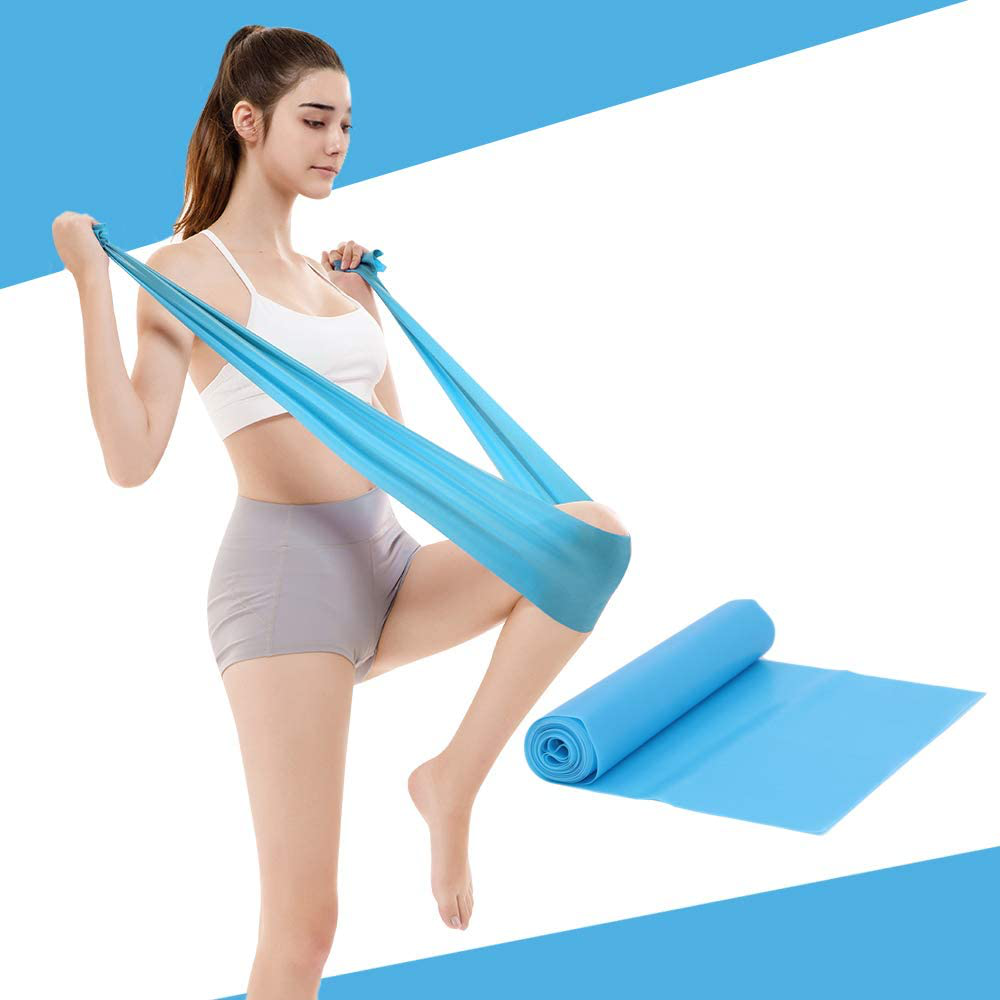 Stretching Exercise Fitness Band None Smell Elastic Bands Yoga Gym Body Exercising Straps