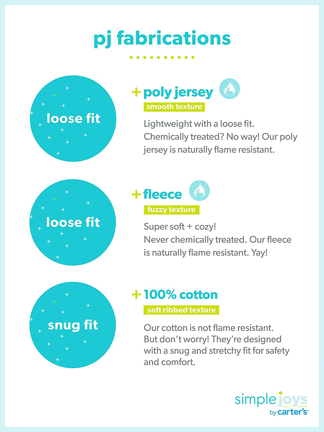 Simple Joys by Carter'S Boys' 4-Piece Fleece Pajama Set