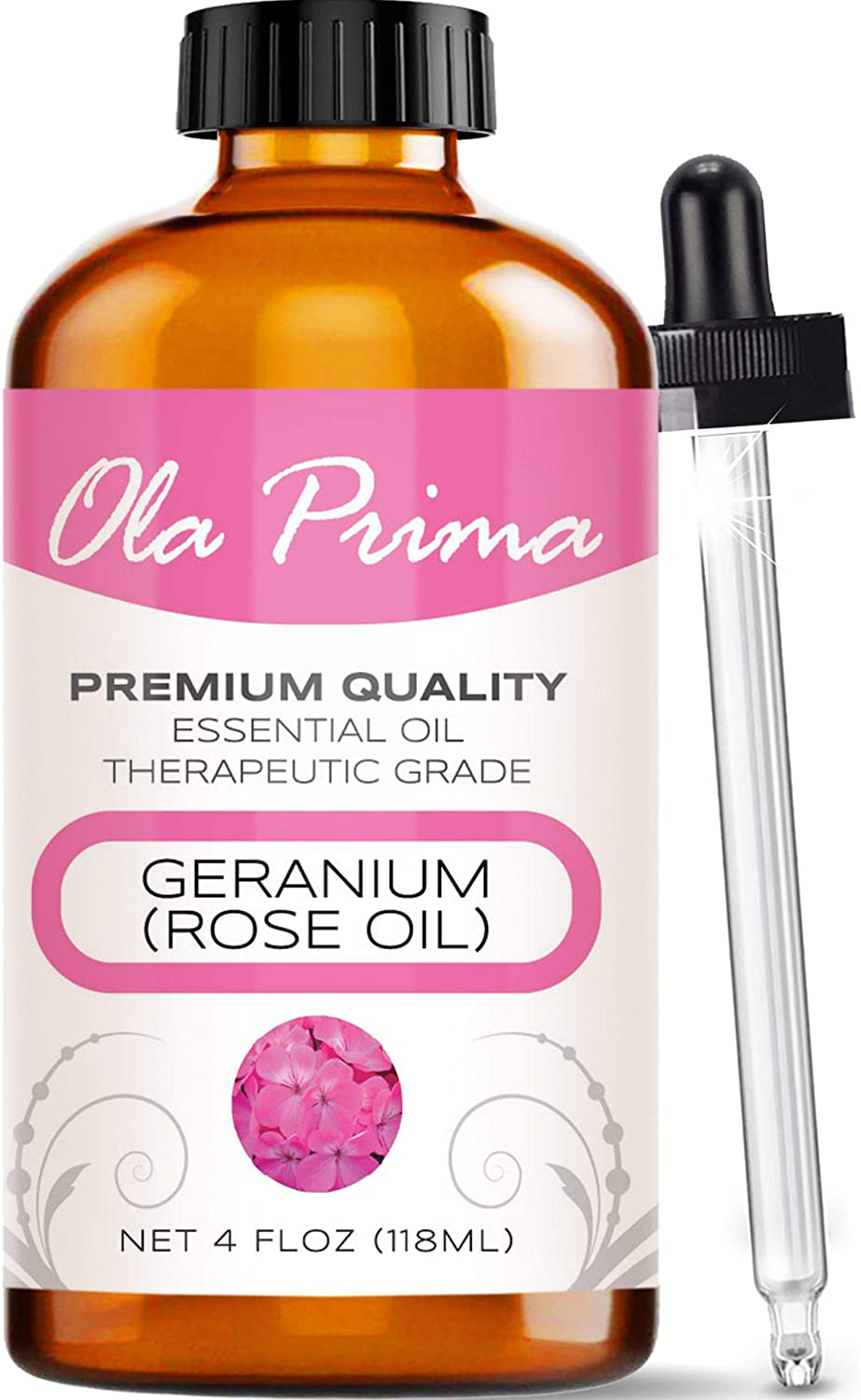 Ola Prima 16Oz - Premium Quality Peppermint Essential Oil (16 Ounce Bottle) Therapeutic Grade Peppermint Oil
