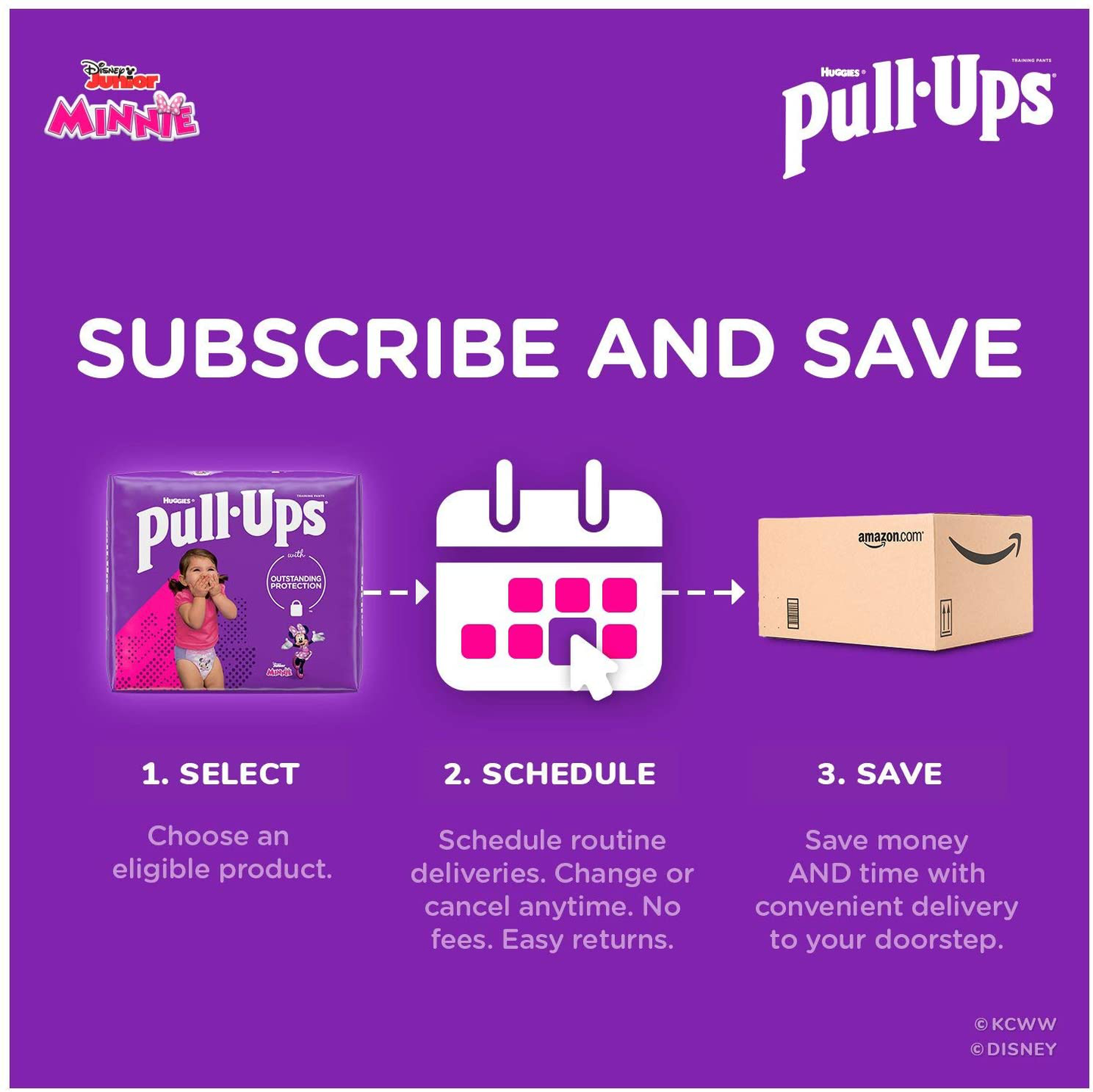 Pull-Ups Girls' Potty Training Pants Training Underwear