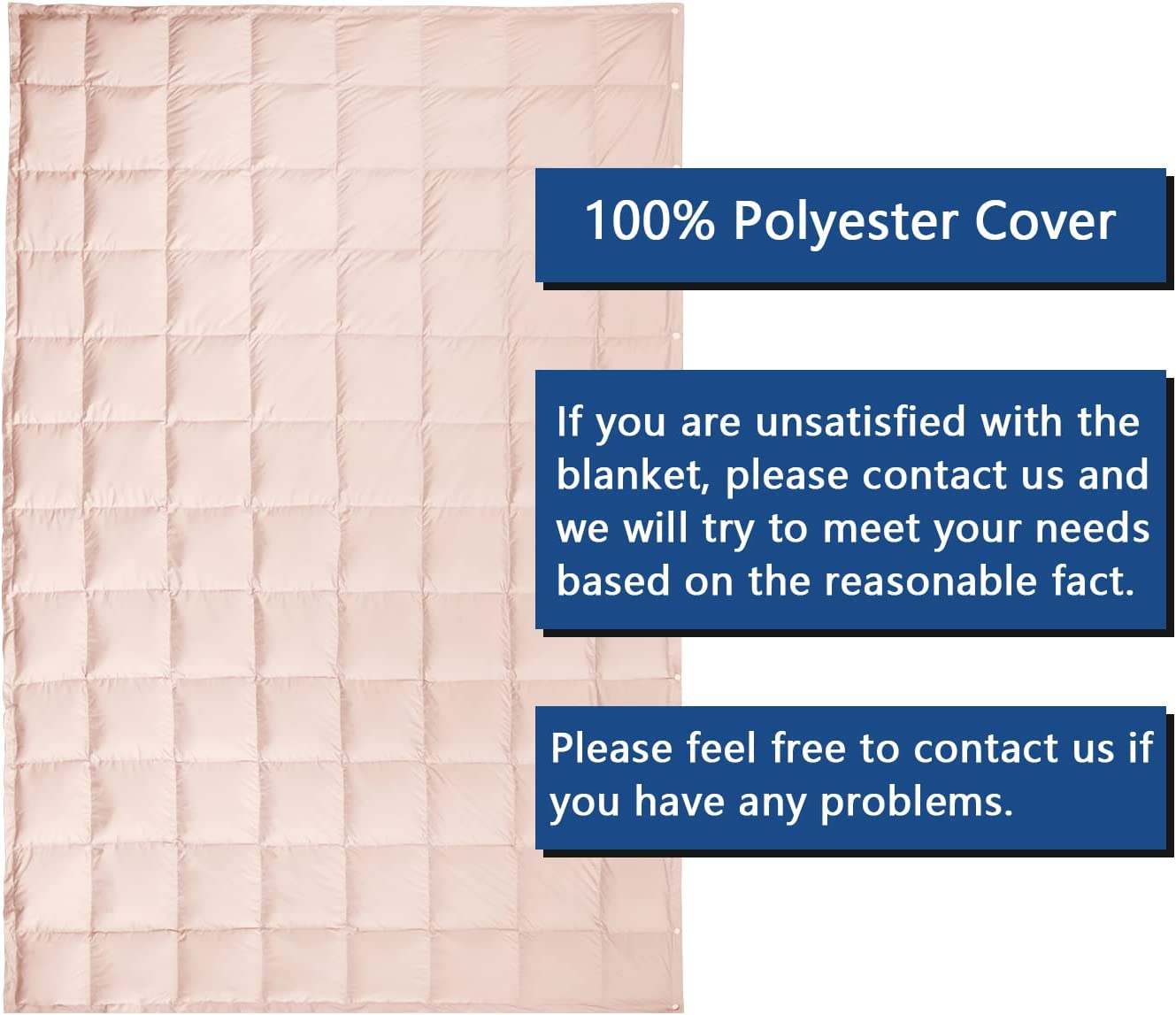 Packable & Lightweight Camping Blanket for Indoor & Outdoor Use, down Throw Blannket Reversible Wearable Soft, Couch Airplane Car Camp Hiking Stadium Concert