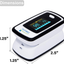 Innovo Deluxe Ip900Ap Fingertip Pulse Oximeter with Plethysmograph and Perfusion Index (Off-White with Black)