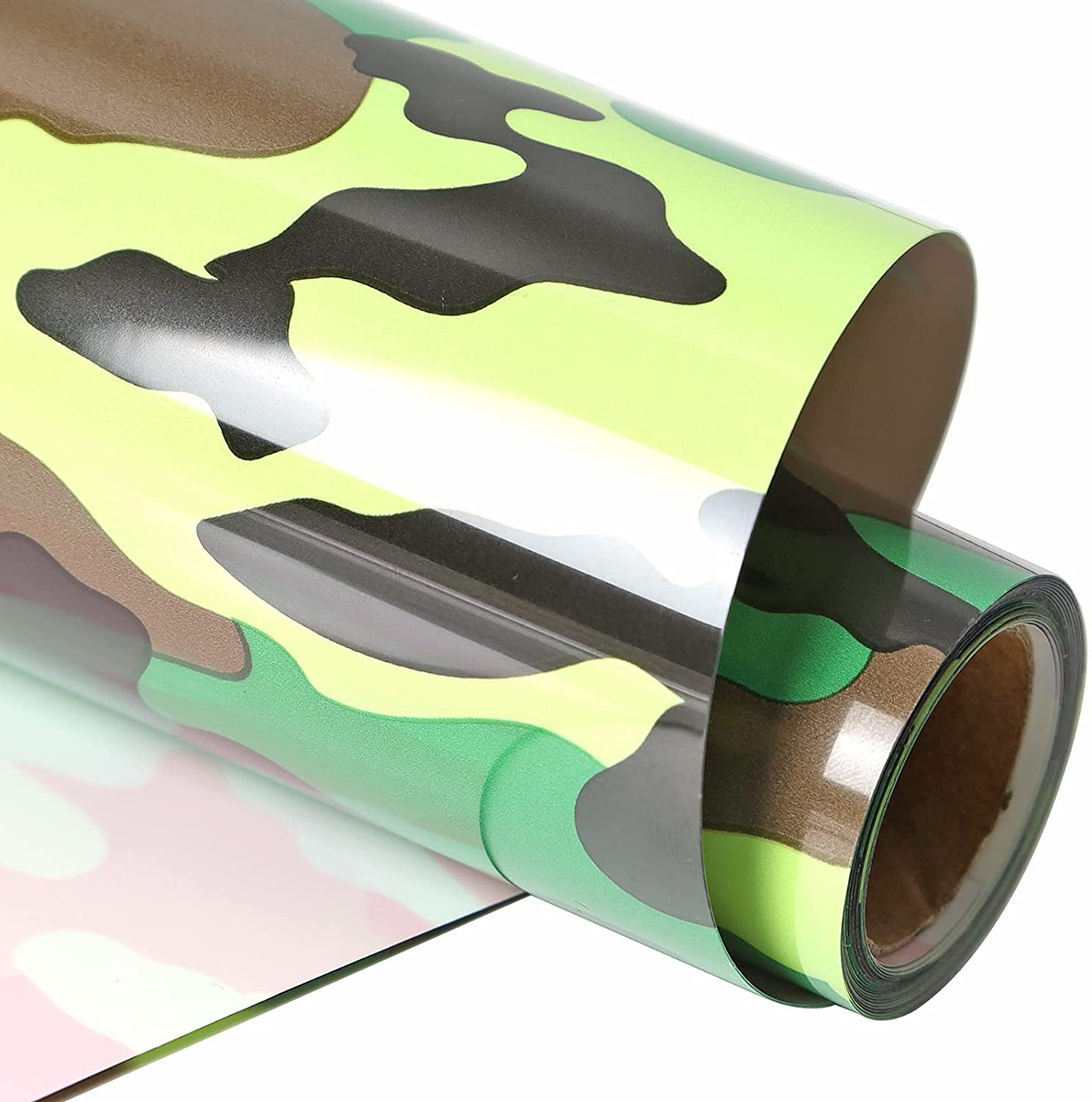 Adhesive Heat Transfer Vinyl for T-Shirts 12" x 8ft Roll Glossy