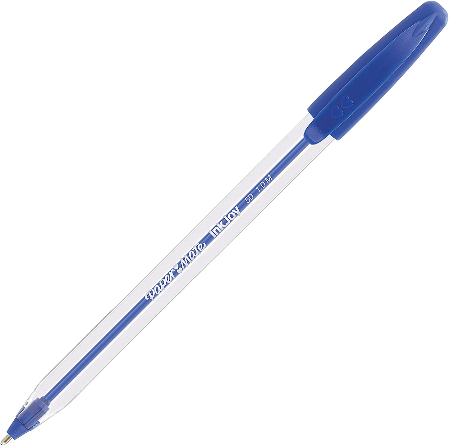 Paper Mate 2014534 Inkjoy 50ST Ballpoint Pens, Medium Point (1.0Mm), Blue, 60 Count
