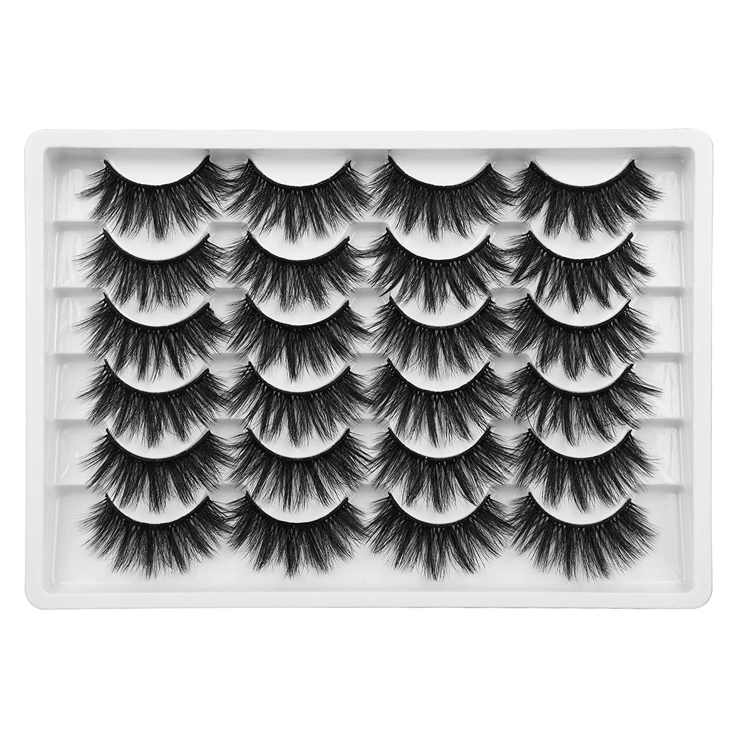 Newcally Lashes False Eyelashes Natural 14 Pairs Pack