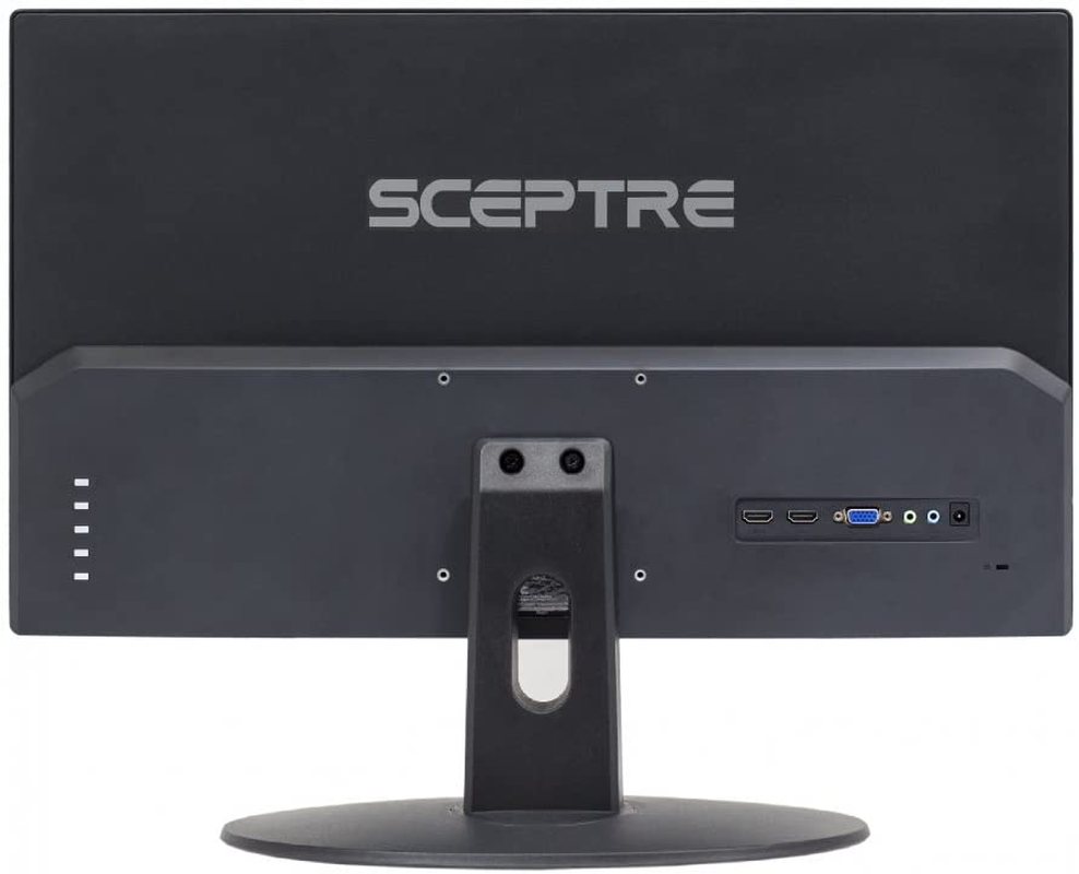 Sceptre 20" 1600X900 75Hz Ultra Thin LED Monitor 2X HDMI VGA Built-In Speakers, Machine Black Wide Viewing Angle 170° (Horizontal) / 160° (Vertical)